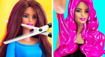 Barbie Bebeği İçin Fantastik Hileler ve El Sanatları 😍🎎 Kızlar İçin En İyi El Sanatları