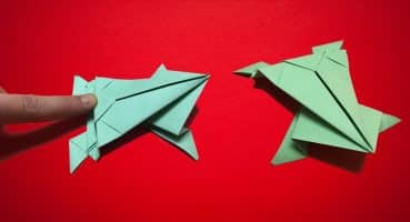 Zıplayan Kurbağa Nasıl Yapılır ? / Kağıttan – Origami