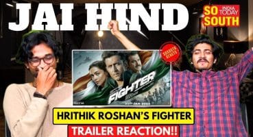 Fighter Trailer Reaction | Hrithik Roshan, Deepika Padukone, Anil Kapoor | SoSouth Reacts Fragman izle