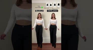 Vücut tipinize göre pantolon seçimi ❤️ #shortsvideo #shorts #fashionhacks Modası