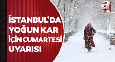 İstanbul’a yoğun kar geliyor! Meteoroloji haritalarına yansıdı