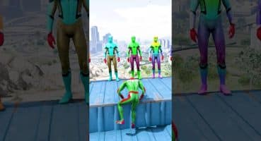 GTA 5 Epic Water Ragdolls | Spider-Man Jumps / Fails ep.1602 #shorts Fragman izle