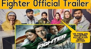 Reaction on Fighter Official Trailer | Hrithik Roshan, Deepika Padukone, Anil Kapoor Siddharth Anand Fragman izle