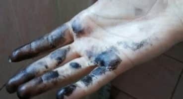 ELİMİZE BULAŞAN MÜREKKEP LEKESİ NASIL ÇIKAR? {How to clean ink stain from our hands EASİLY}