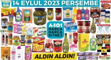 A101 14 EYLÜL 2023 | GIDA TEMİZLİK ÜRÜNLERİ | A101 İNDİRİMLERİ | A101 KAMPANYA | A101 Aktüelleri