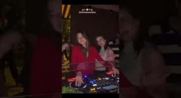 Afra Saraçoğlu kendi doğum gününde DJ oldu! Magazin Haberi