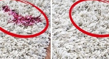 HALIDAKİ NAR LEKESİ EN KOLAY NASIL ÇIKAR Cleaning the pomegranate stain from the carpet with vinegar
