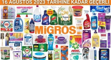 MİGROS TEMİZLİK KİŞİSEL BAKIM | MİGROS İNDİRİMLERİ | 16 AĞUSTOS 2023’E KADAR | Migros Sanal Market