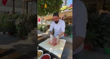 Gerçek Adana kebabı Nasıl yapılır ? Zırh ile Kebap yapma Satır El kıyması nasıl yapılır ?