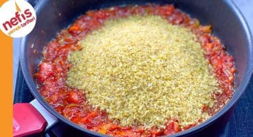 Patlıcanlı Bulgur Pilavı Tarifi | Nasıl Yapılır? Yemek Tarifi