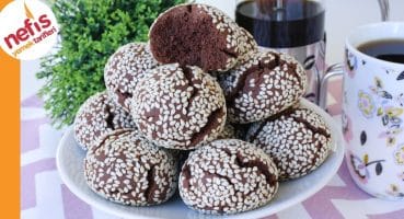 Kakaolu Susamlı Kurabiye | Nasıl Yapılır? Yemek Tarifi