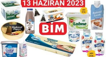 RESMİ KATALOGDAN | BİM 13 HAZİRAN 2023 | GIDA KAHVALTILIK | Bim Aktüel