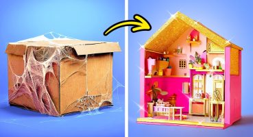 Rainbow Mini-Crafts ile En Şirin Bebek Evi Nasıl Yapılır ❤️ Bebek İçin DIY Minyatür Ev