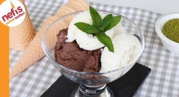 Tek Seferde 2 Çeşit Soft Dondurma | Nasıl Yapılır? Yemek Tarifi