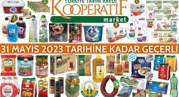 TARIM KREDİ MARKET İNDİRİMLERİ | GIDA TEMİZLİK ÜRÜNLERİ | 31 MAYIS 2023’E KADAR | Tarım Kredi Aktüel