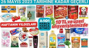 A101 BU HAFTASONU | GIDA TEMİZLİK İNDİRİMLERİ | 26 MAYIS 2023’E KADAR | A101 KAMPANYA | A101 Aktüel