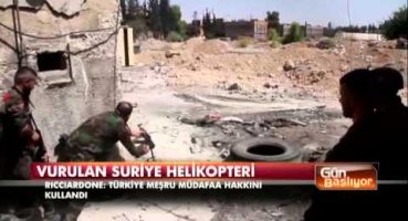 Riccardione vurulan Suriye helikopteri hakkında konuştu