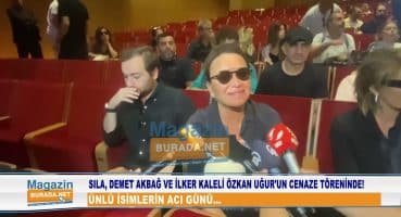 Demet Akbağ, İlker Kaleli ve Sıla, Özkan Uğur’un cenaze törenine katıldı! Magazin Haberi