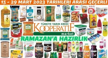 TARIM KREDİ KOOPERATİF MARKET | RAMAZAN’A ÖZEL İNDİRİM | TARIM KREDİ KAMPANYALARI | GIDA VE TEMİZLİK