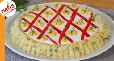 Garnitürlü Yoğurtlu Patates Salatası | Nasıl Yapılır? Yemek Tarifi