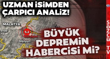 Malatya’da 5,2’lik Deprem Sonrası Büyük Deprem Olur mu? Deprem Uzmanı Tek Tek Anlattı
