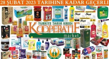 TARIM KREDİ KOOPERATİF MARKET İNDİRİMLERİ | GIDA TEMİZLİK ÜRÜNLERİ | 28 ŞUBAT 2023’E KADAR GEÇERLİ