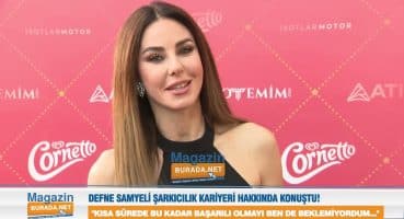 Cem Yılmaz ile aynı törende pişti olan Defne Samyeli’den şarkıcılık kariyeri hakkında bomba açıklama Magazin Haberi