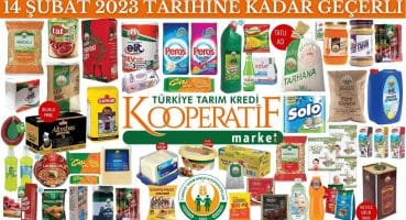 TARIM KREDİ KOOPERATİF MARKET | TARIM KREDİ AKTÜEL | 14 ŞUBAT 2023’E KADAR | TEMİZLİK GIDA ÜRÜNLERİ