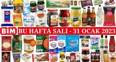 BU SALI BİM | BİM 31 OCAK 2023 | TEMİZLİK VE GIDA | BİM AKTÜEL | BİM İndirim Kampanya Kataloğu