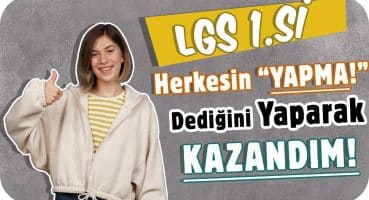 2021 LGS 1.si Ada Coşkun | Kimsenin Kullanmadığı Çalışma Tekniği, Günde Kaç Soru Çözdü!
