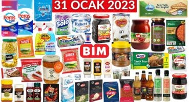 RESMİ KATALOGDAN ✅ | BİM 31 OCAK 2023 | GIDA ÜRÜNLERİ | BİM İNDİRİMLERİ | BİM AKTÜEL KAMPANYALARI