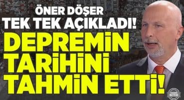 DEPREMİN TARİHİNİ TAHMİN ETTİ! KADER YILI! Öner Döşer TEK TEK AÇIKLADI! 6’lı Masanın Adayı Kim? Magazin Haberleri