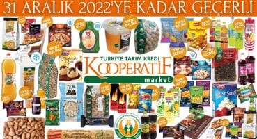 TARIM KREDİ KOOPERATİF MARKET | YILBAŞI İNDİRİMLERİ | 31 ARALIK 2022’YE KADAR  | TARIM KREDİ AKTÜEL