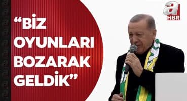 Başkan Erdoğan: Biz söz verdik mi yaparız! 31 Mart seçimlerinde oyunları bozmaya var mıyız? Fragman İzle