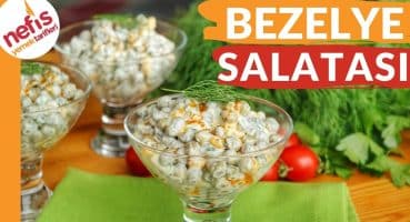 5 DAKİKADA⏰YEDİKÇE YEDİRTEN YOĞURTLU BEZELYE SALATASI Yemek Tarifi