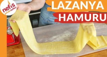 Sadece 2 Malzemeden Metrelerce Lazanya Hamuru Açtık! 🙀 Evde Lazanya Hamuru Nasıl Yapılır? Yemek Tarifi