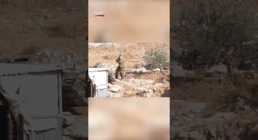 İsrail’de Silahlanan Sivil Yahudiler 18 Filistin Köyüne Saldırdı #shorts