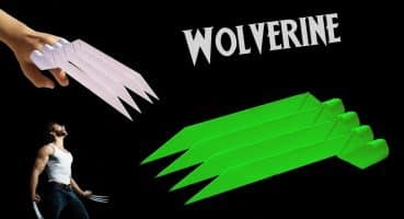 Kağıttan Wolverine Pençesi Nasıl Yapılır? / X-MEN (Wolverine claws)