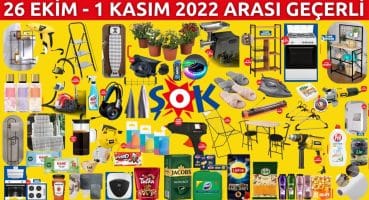 ŞOK MARKET BU HAFTA | 26 EKİM – 1 KASIM 2022 ARASI GEÇERLİ | ŞOK İNDİRİMLERİ | Şok Aktüel Ürünler