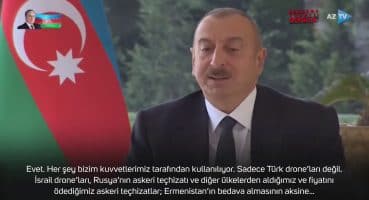 İlham Aliyev: Tehdit olursa Türk askerini davet edebilirim
