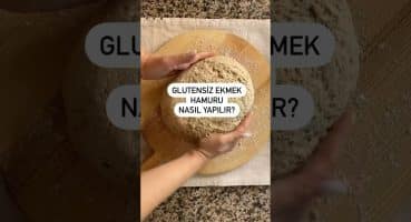 Glutensiz Ekmek Hamuru Nasıl Yapılır? #glutenfree #glutensiz #youtubeshorts #recipe #glutensizekmek