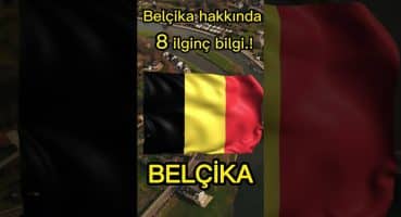 Belçika hakkında 8 ilginç bilgi.! #tiktok #belçika #bilgi #shorts
