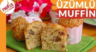 Çok Kabaran Üzümlü Muffin Tarifi👍 Yemek Tarifi