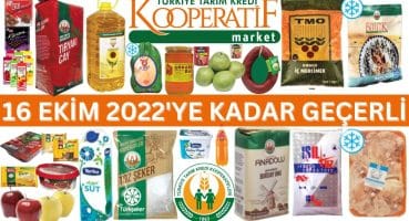 TARIM KREDİ KOOPERATİFİ MARKET İNDİRİMLERİ | 16 EKİM 2022’YE KADAR GEÇERLİ | GIDA ÜRÜNLERİ