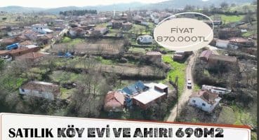 Çanakkale Biga Satılık Köy evi ve Ahırı 690m2 Fiyat 870.000TL Satılık Arsa