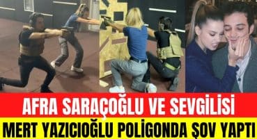 Mert Yazıcıoğlu ve sevgilisi Afra Saraçoğlu poligonda özel tim askerlerini aratmadı! Magazin Haberi