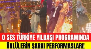 O Ses Türkiye Yılbaşı programında Aytaç Şaşmaz – Alina Boz – Büşra Pekin – Murat Boz rüzgarı esti! Magazin Haberi