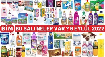 BU SALI BİM’DE NELER VAR ? | BİM 6 EYLÜL 2022 | TEMİZLİK VE GIDA ÜRÜNLERİ | BİM MARKET | Bim İndirim