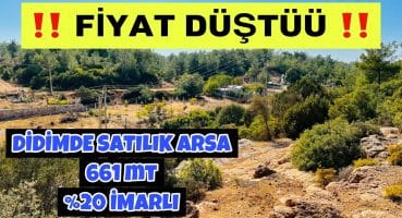 FİYAT DÜŞTÜÜ / DİDİM SEYRANTEPE’de YATIRIMLIK VİLLA İMARLI ARSA | BU FIRSAT KAÇMAZ Satılık Arsa