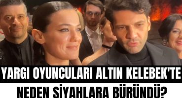 Yargı dizisinin yıldızları Kaan Urgancıoğlu ve Pınar Deniz Altın Kelebek Ödüllerinde! Magazin Haberi